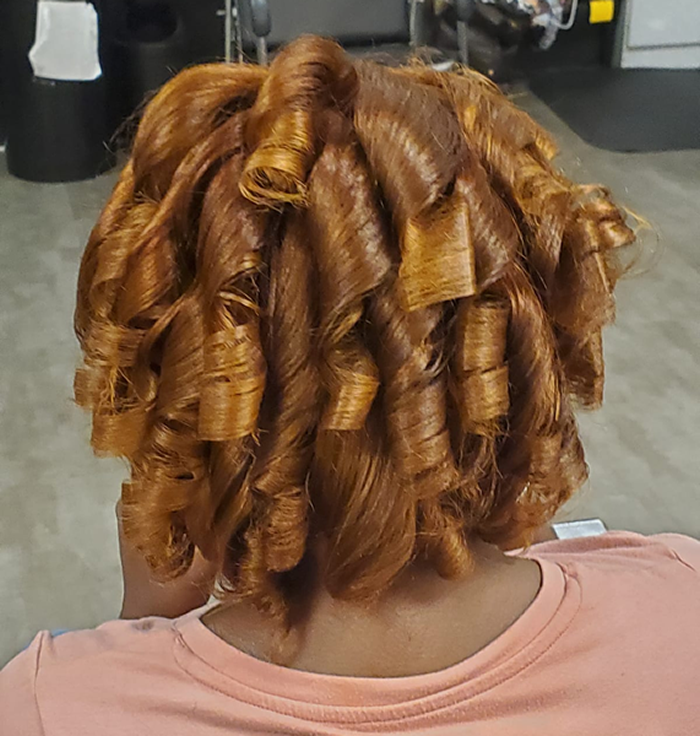 Color Straight Curl