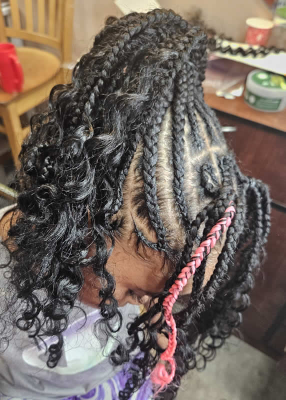 Ponytail Boho Braids